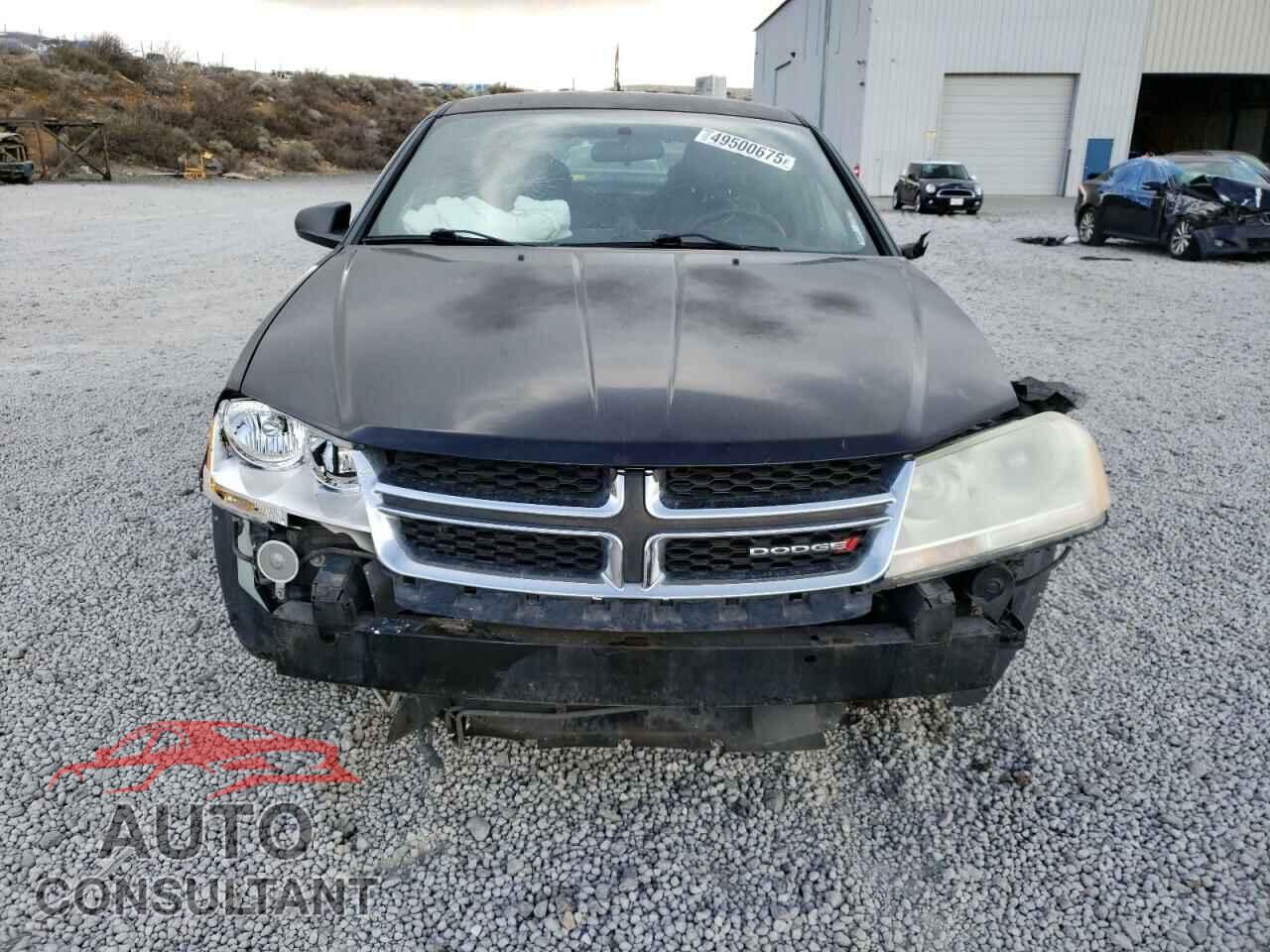 DODGE AVENGER 2012 - 1C3CDZAB9CN322699