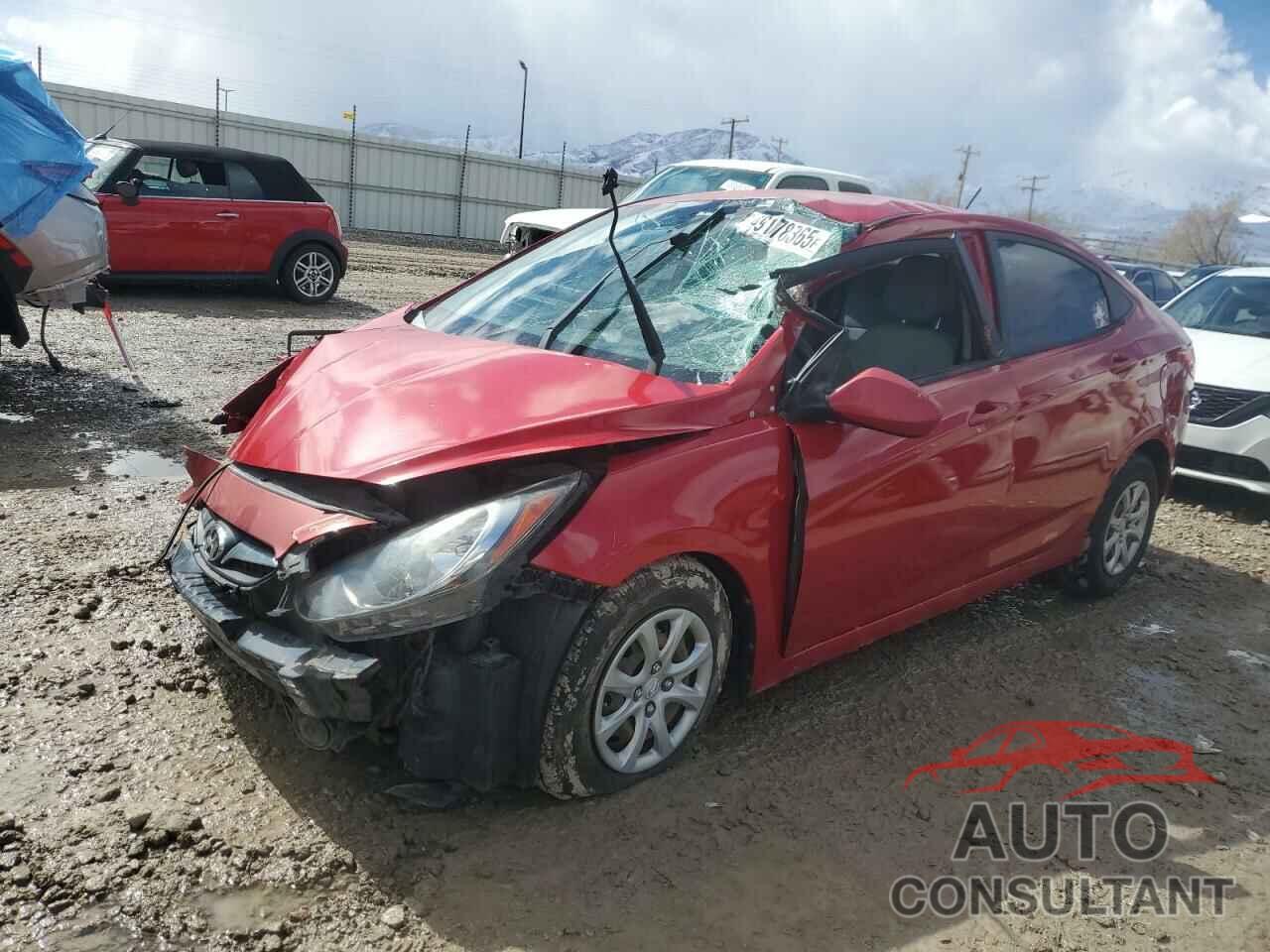 HYUNDAI ACCENT 2012 - KMHCT4AE3CU197115