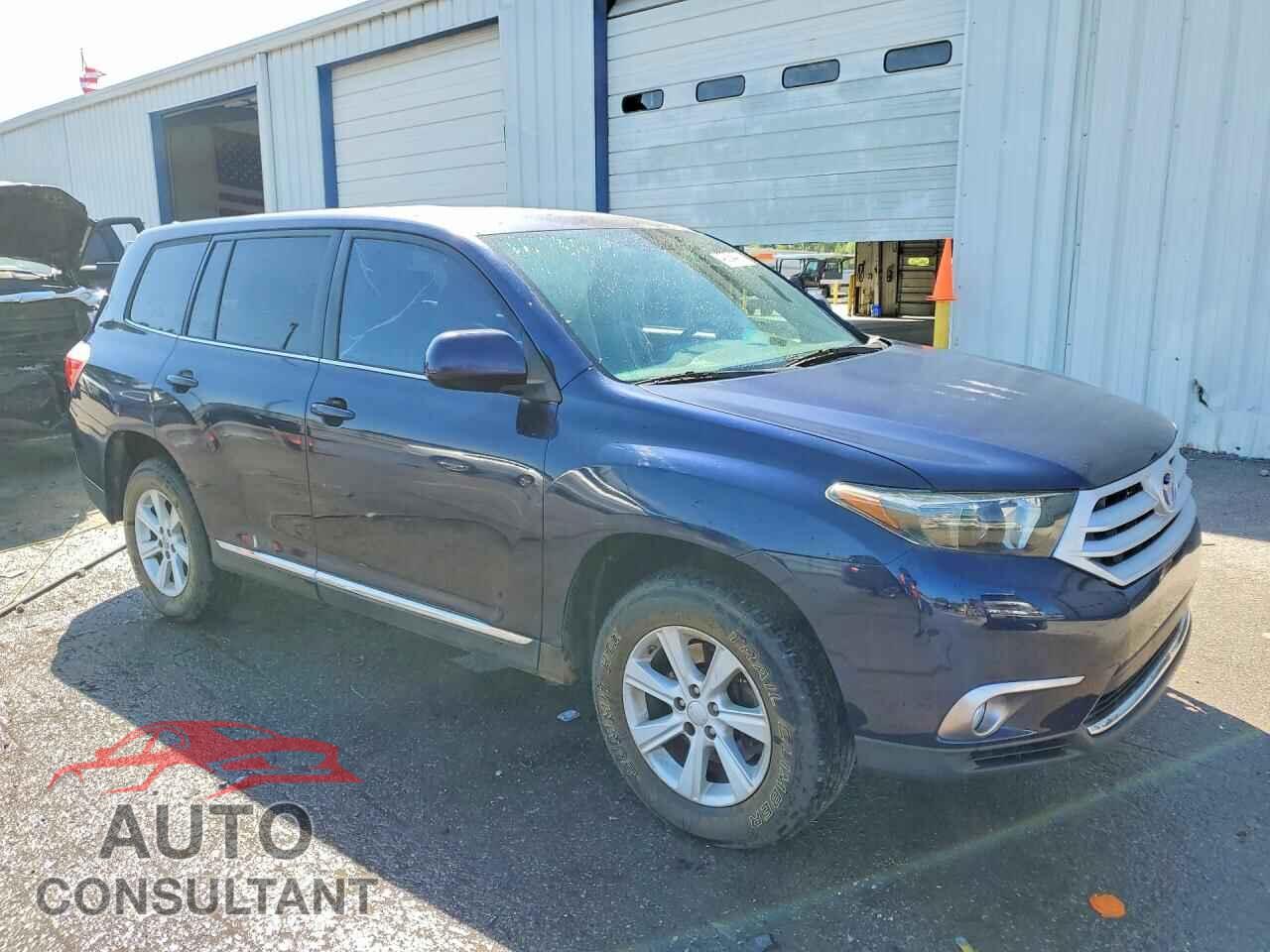 TOYOTA HIGHLANDER 2013 - 5TDZA3EH8DS044223