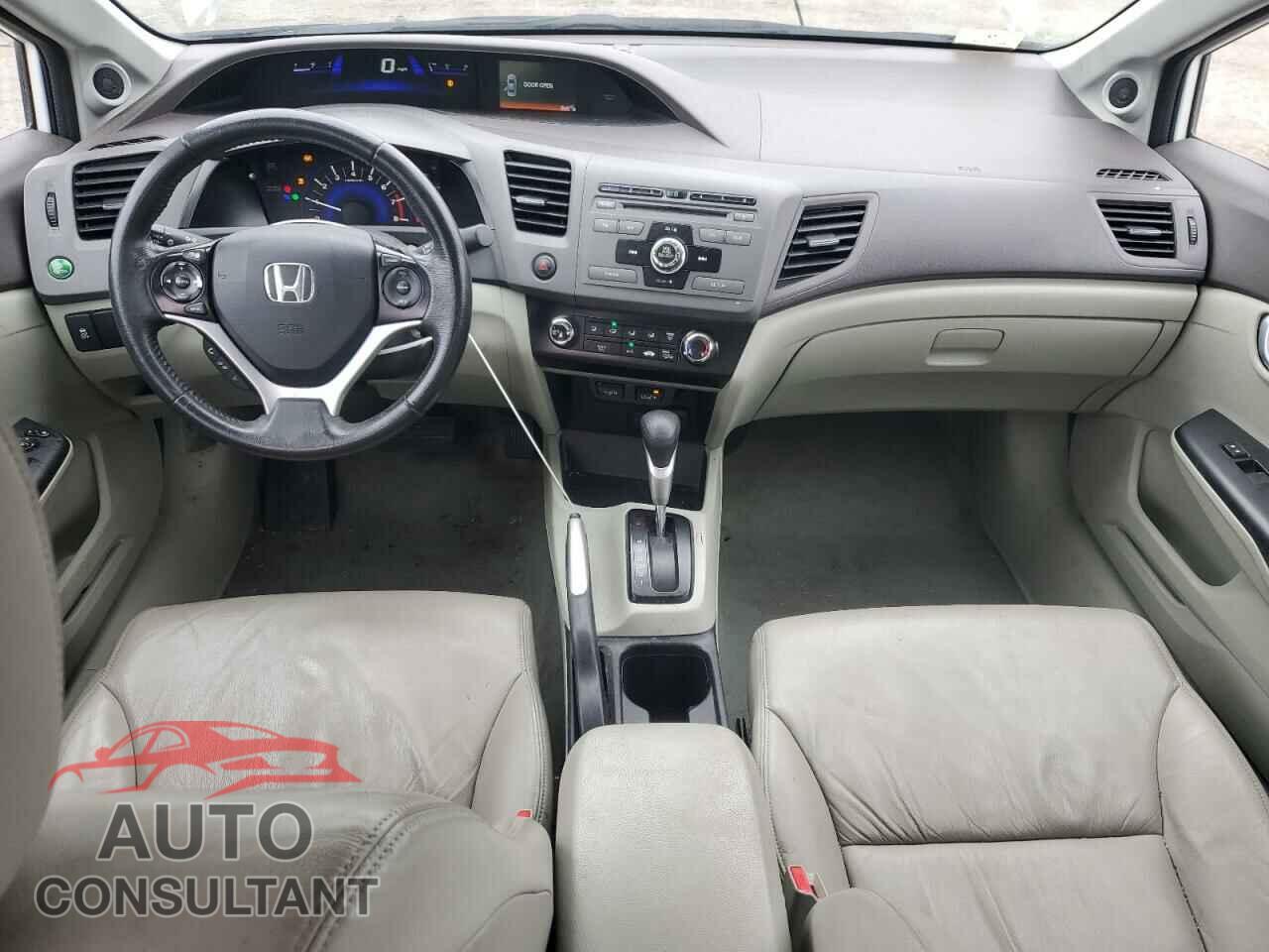 HONDA CIVIC 2012 - 19XFB2F90CE337818