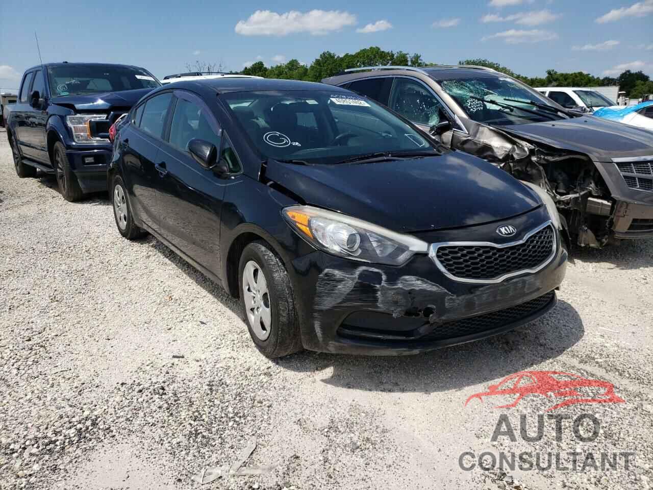 KIA FORTE 2016 - KNAFK4A69G5552167