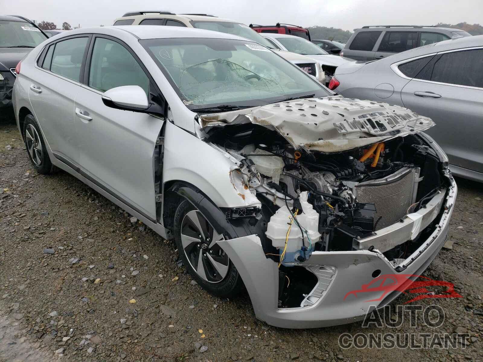 HYUNDAI IONIQ 2017 - KMHC75LC5HU055670