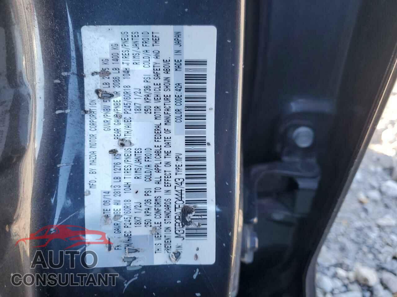 MAZDA CX-9 2014 - JM3TB2BA7E0444743