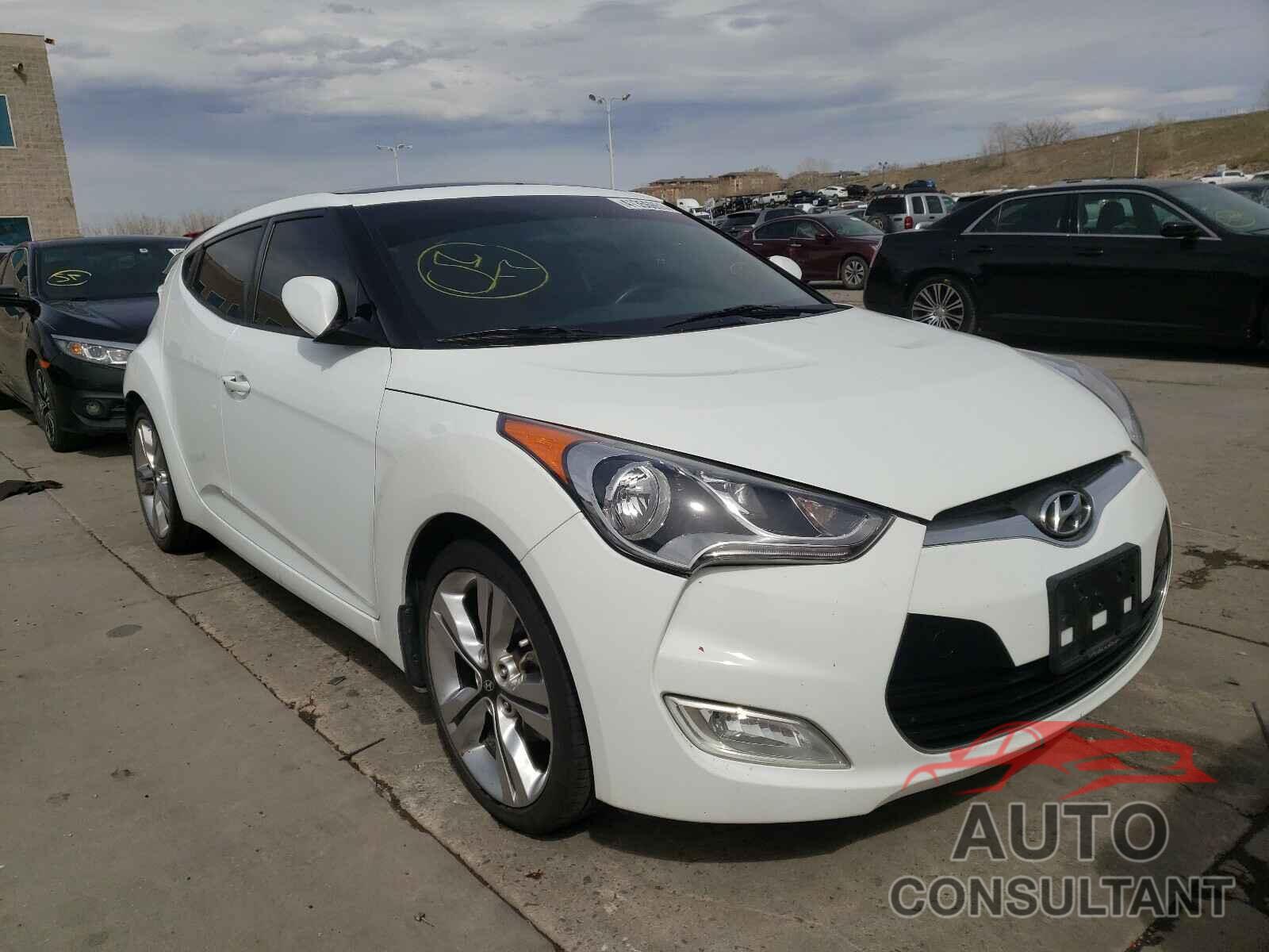 HYUNDAI VELOSTER 2016 - KMHTC6AD3GU300882