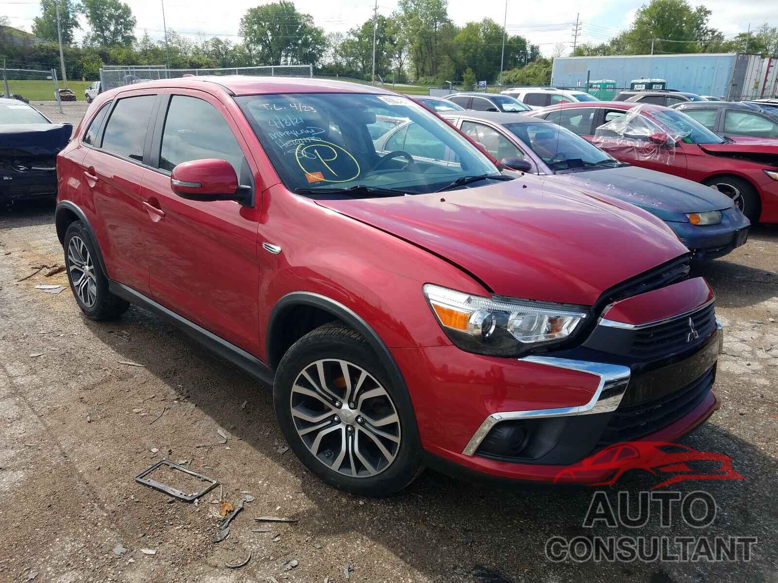 MITSUBISHI OUTLANDER 2017 - JA4AP3AU2HZ042691