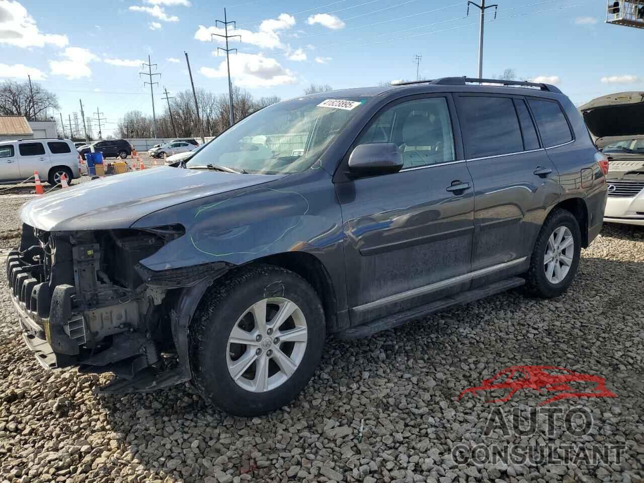 TOYOTA HIGHLANDER 2012 - 5TDBK3EH4CS115415