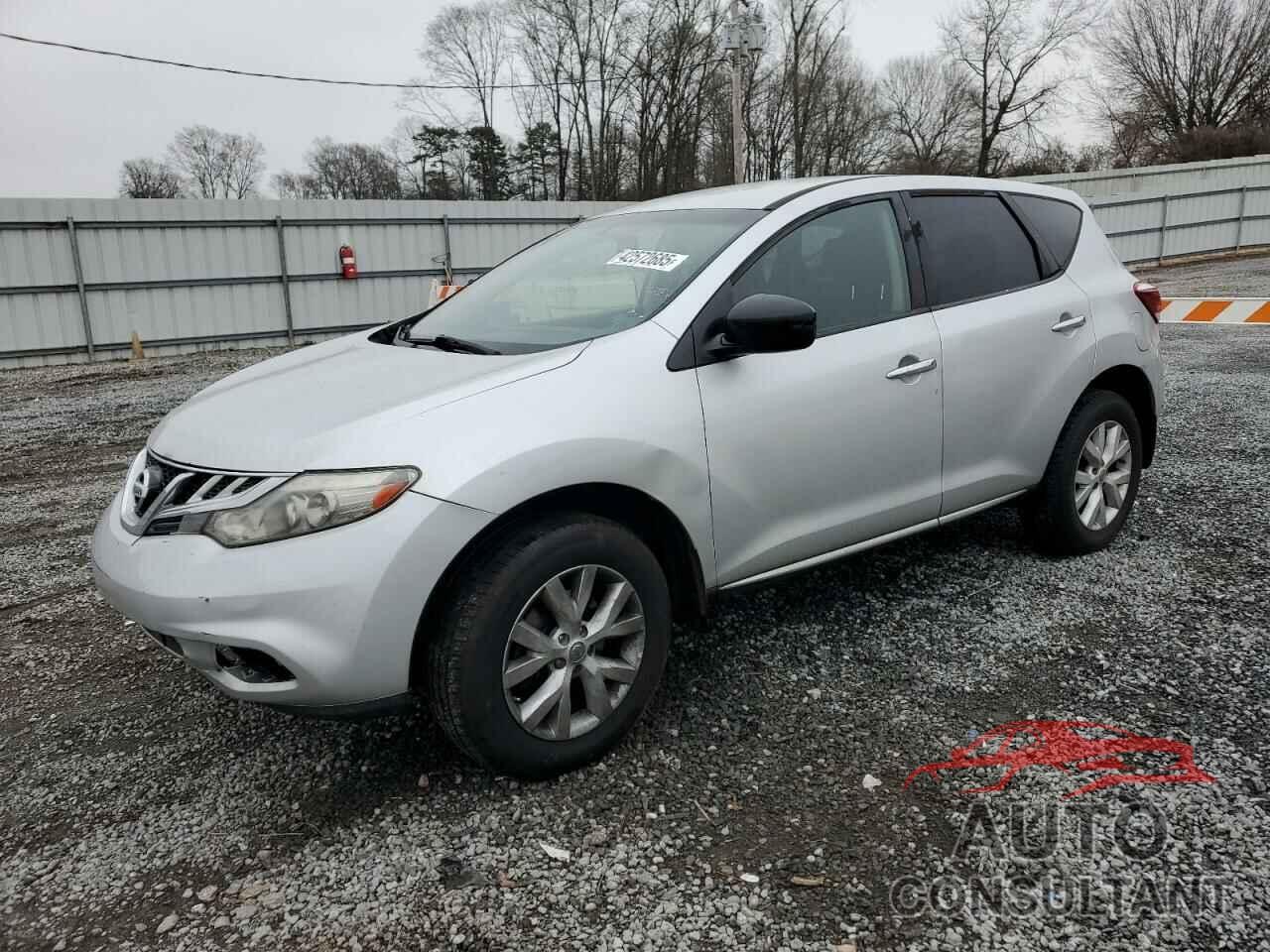 NISSAN MURANO 2011 - JN8AZ1MU9BW064524