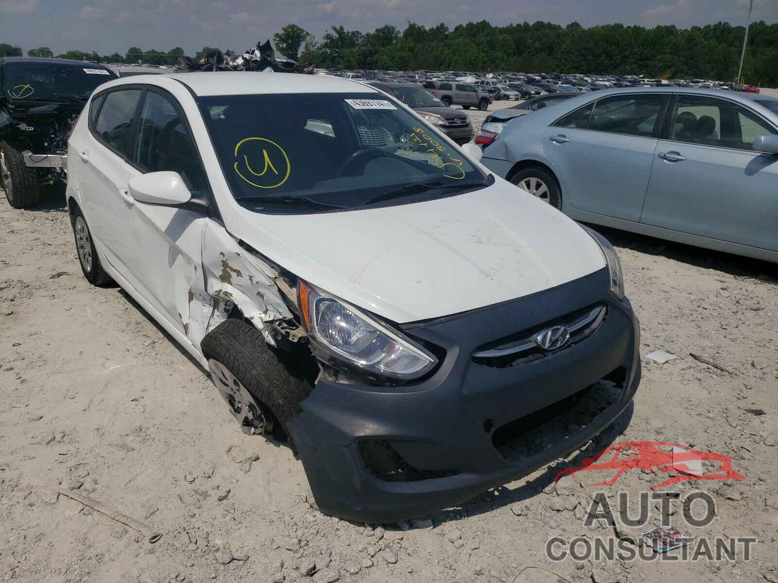 HYUNDAI ACCENT 2016 - KMHCT5AE4GU275008