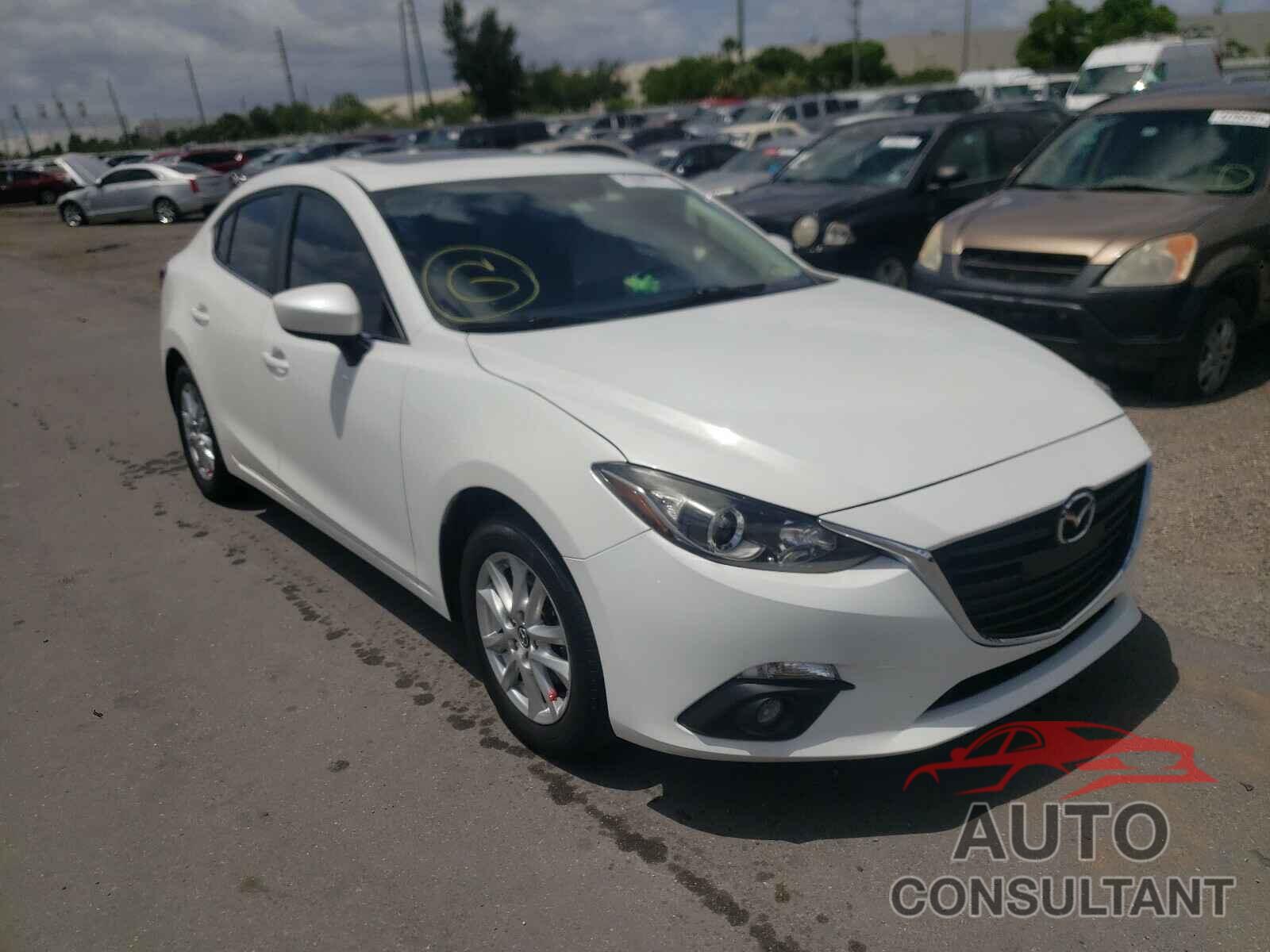 MAZDA 3 2016 - 3MZBM1X75GM275633