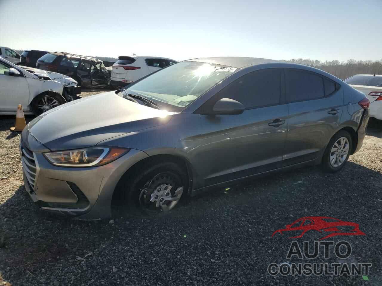 HYUNDAI ELANTRA 2017 - KMHD74LF7HU074682