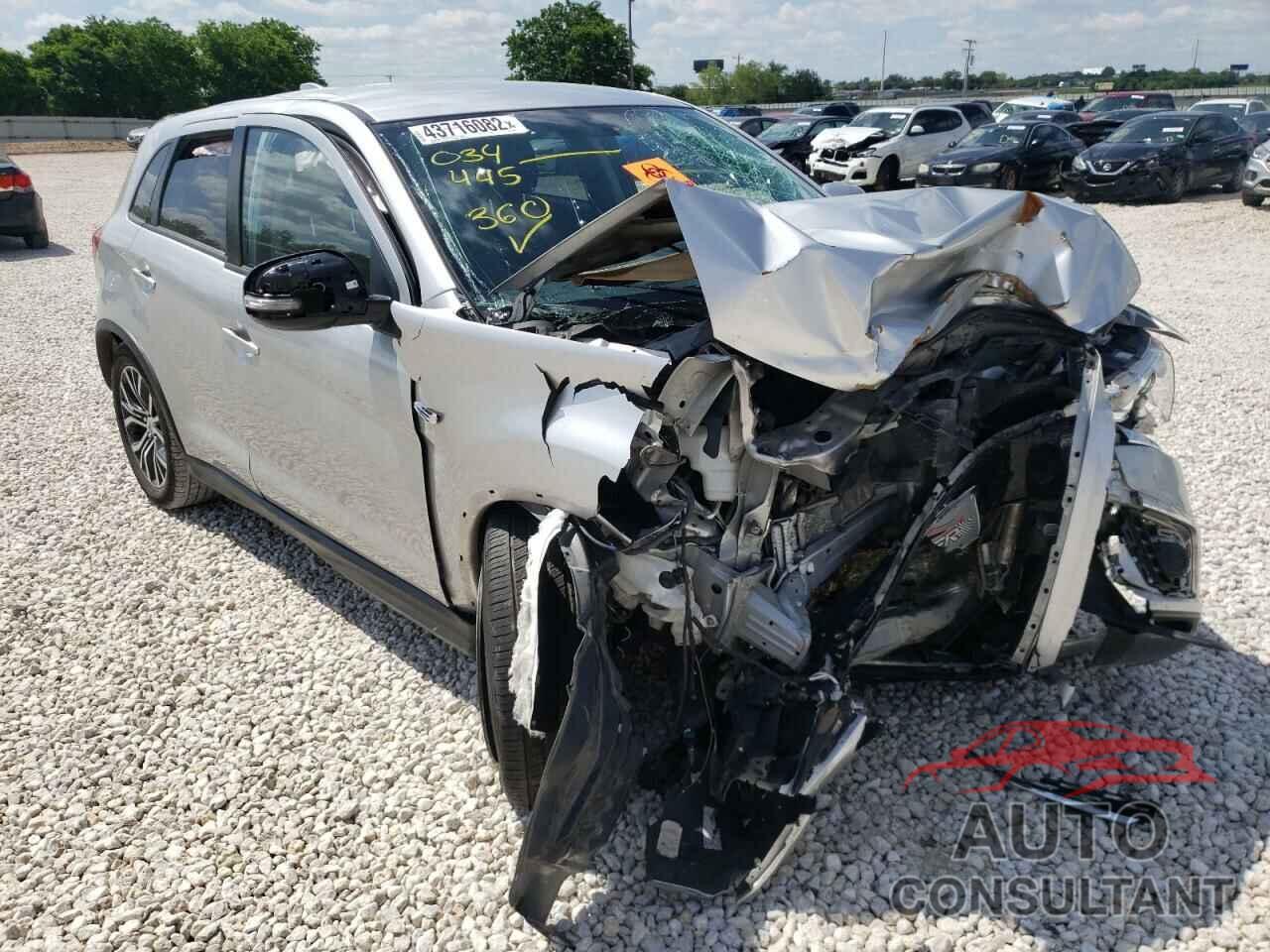 MITSUBISHI OUTLANDER 2019 - JA4AP3AU7KU034445