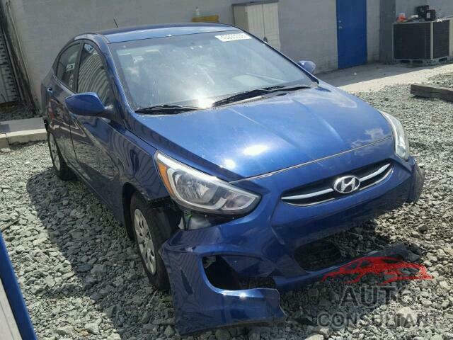 HYUNDAI ACCENT 2016 - KMHCT4AE0GU064592