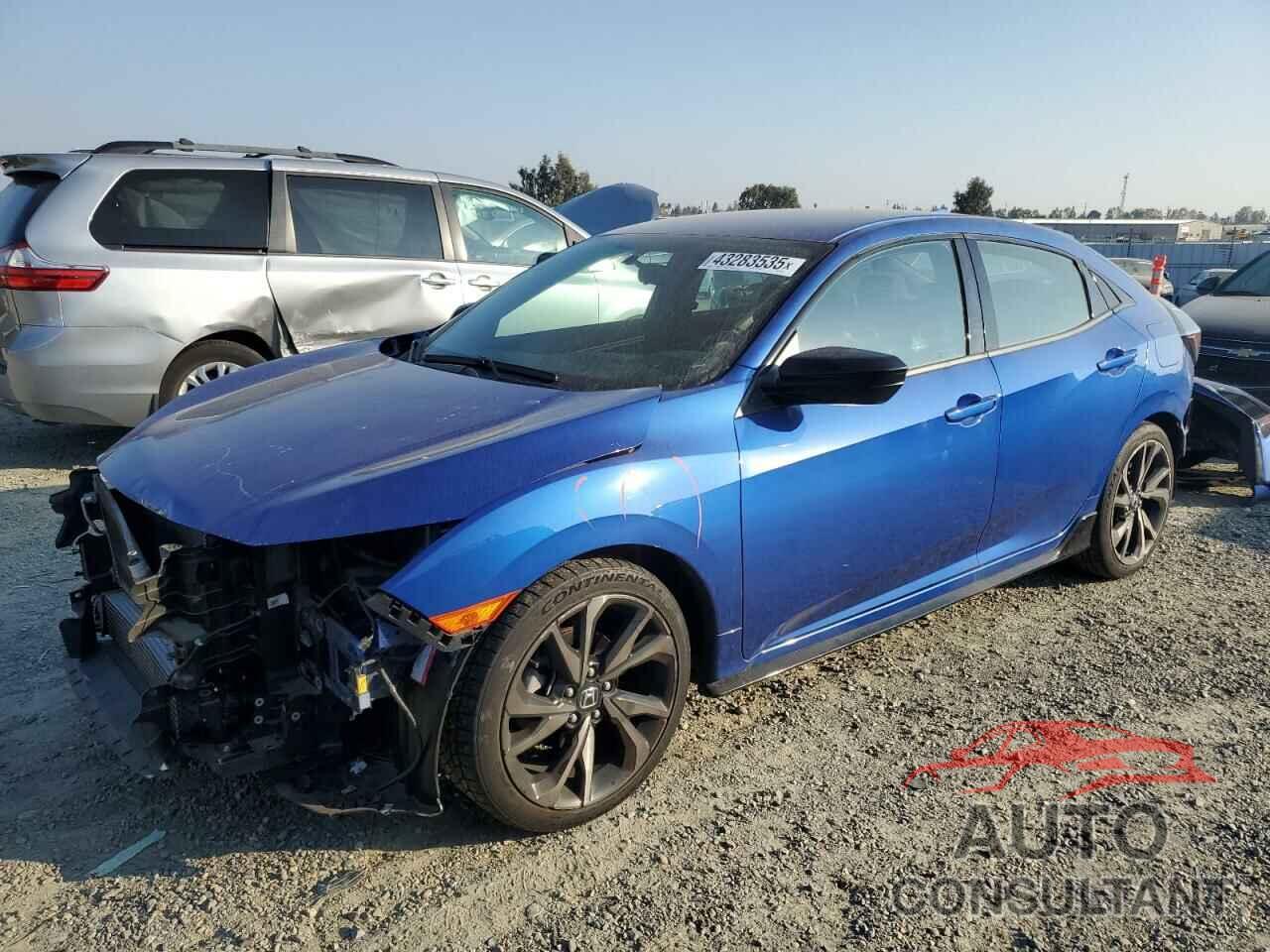 HONDA CIVIC 2017 - SHHFK7H49HU231463