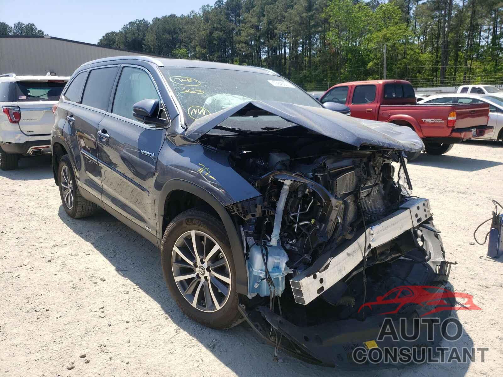 TOYOTA HIGHLANDER 2019 - 5TDJGRFH7KS066207