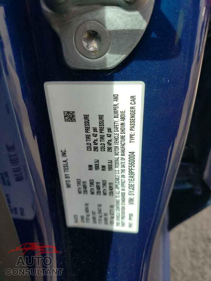 TESLA MODEL 3 2023 - 5YJ3E1EA9PF560004