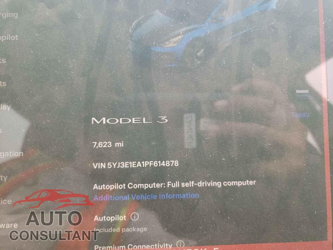 TESLA MODEL 3 2023 - 5YJ3E1EA1PF614878