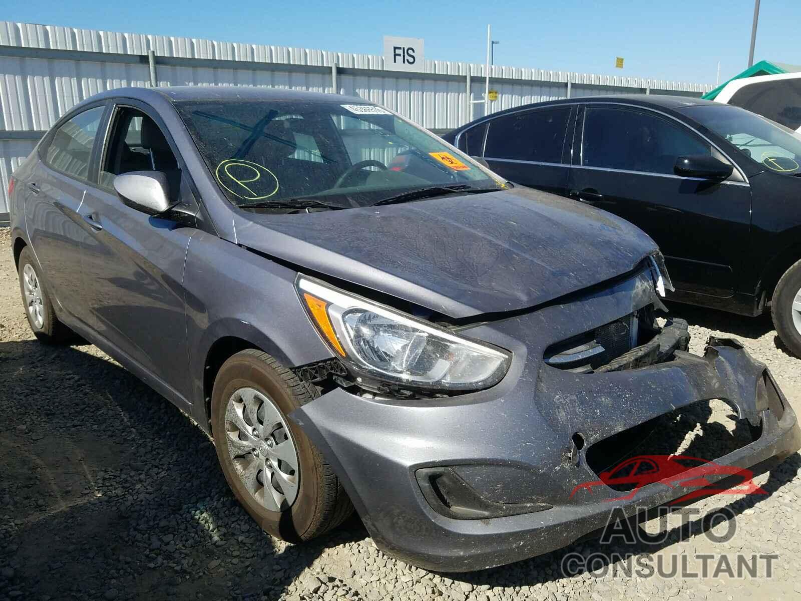 HYUNDAI ACCENT 2016 - KMHCT4AE6GU107106