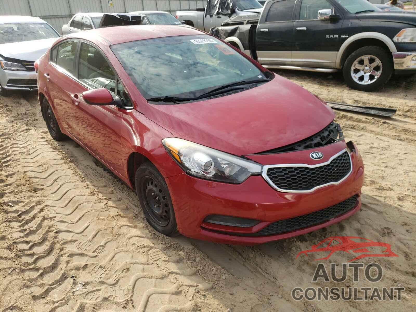 KIA FORTE 2016 - KNAFK4A62G5471544