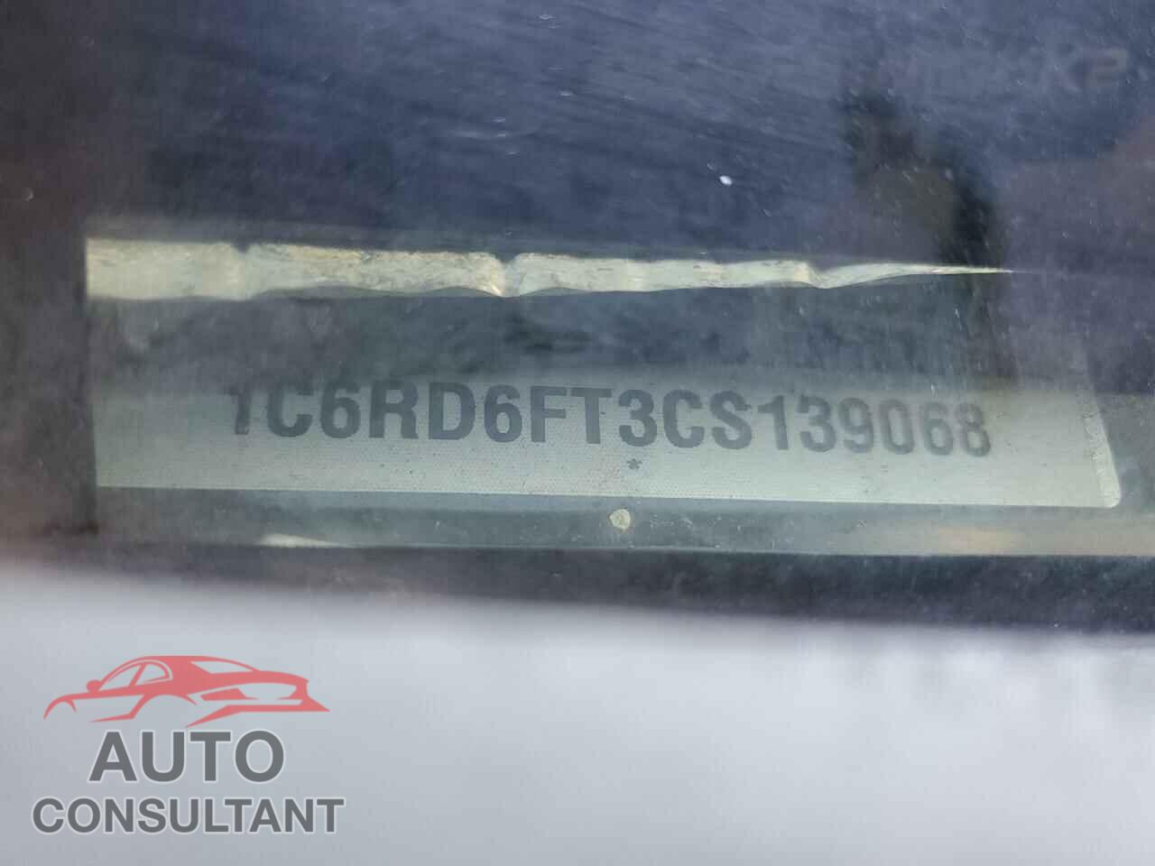 DODGE RAM 1500 2012 - 1C6RD6FT3CS139068