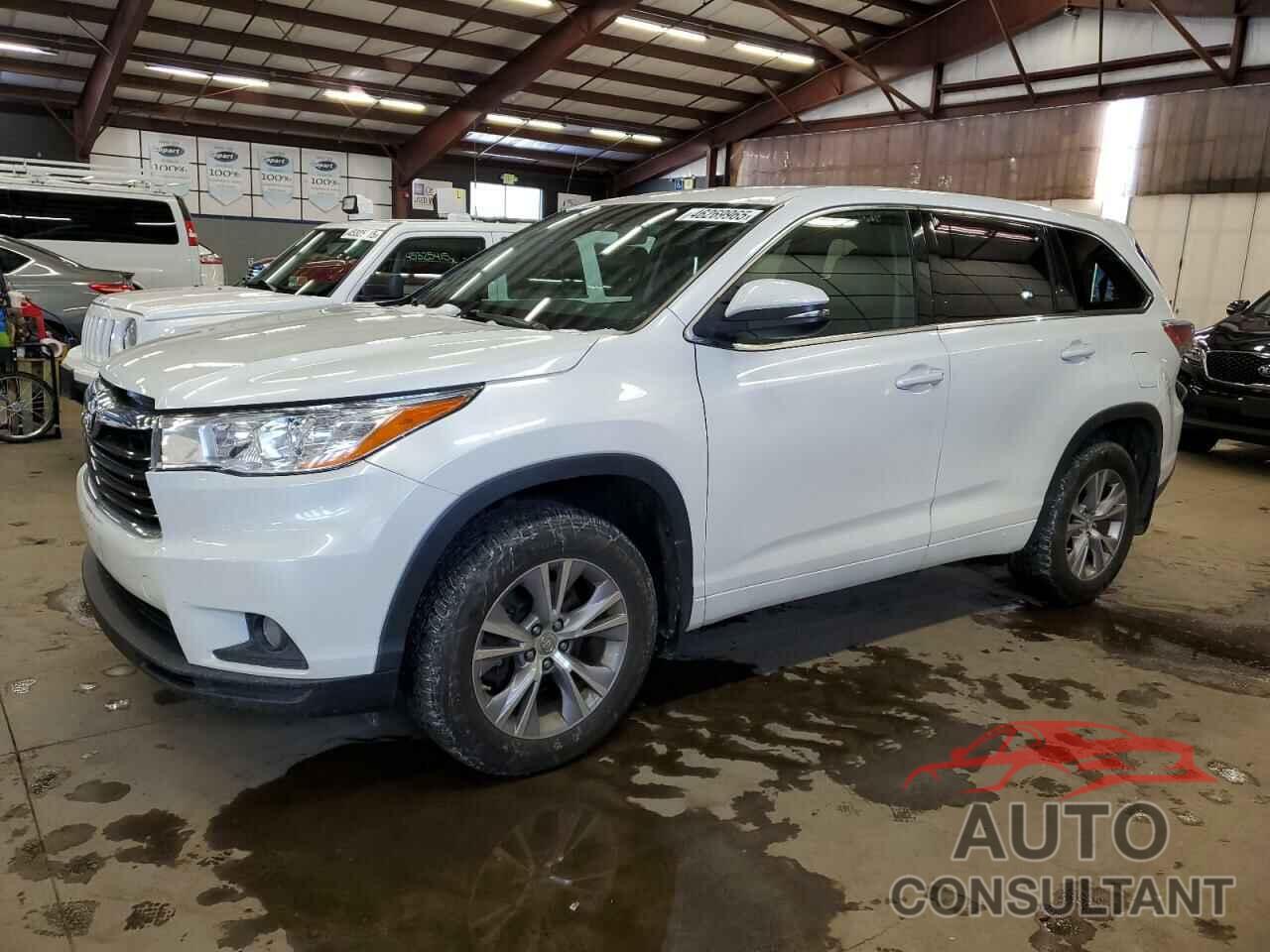 TOYOTA HIGHLANDER 2014 - 5TDBKRFH6ES008130