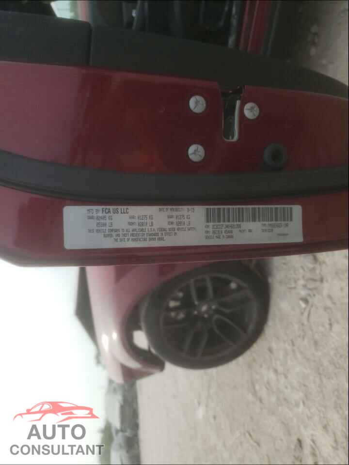 DODGE CHALLENGER 2019 - 2C3CDZFJXKH691398