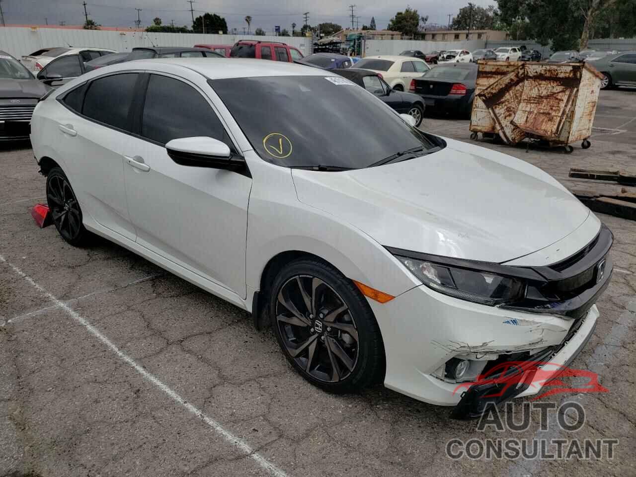 HONDA CIVIC 2019 - 2HGFC2F84KH554622