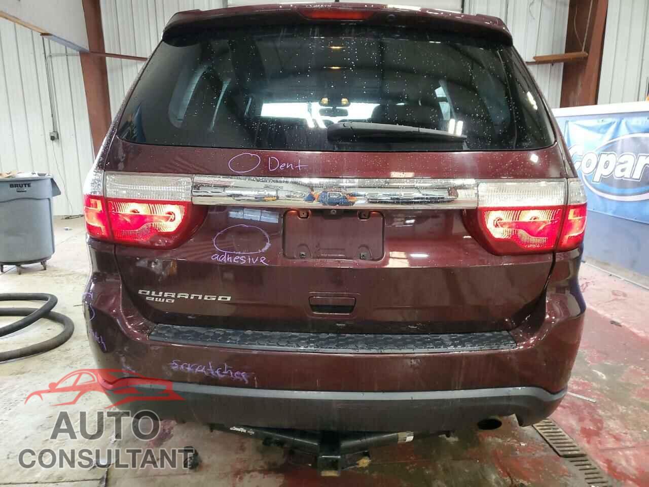 DODGE DURANGO 2012 - 1C4RDJAG7CC198169