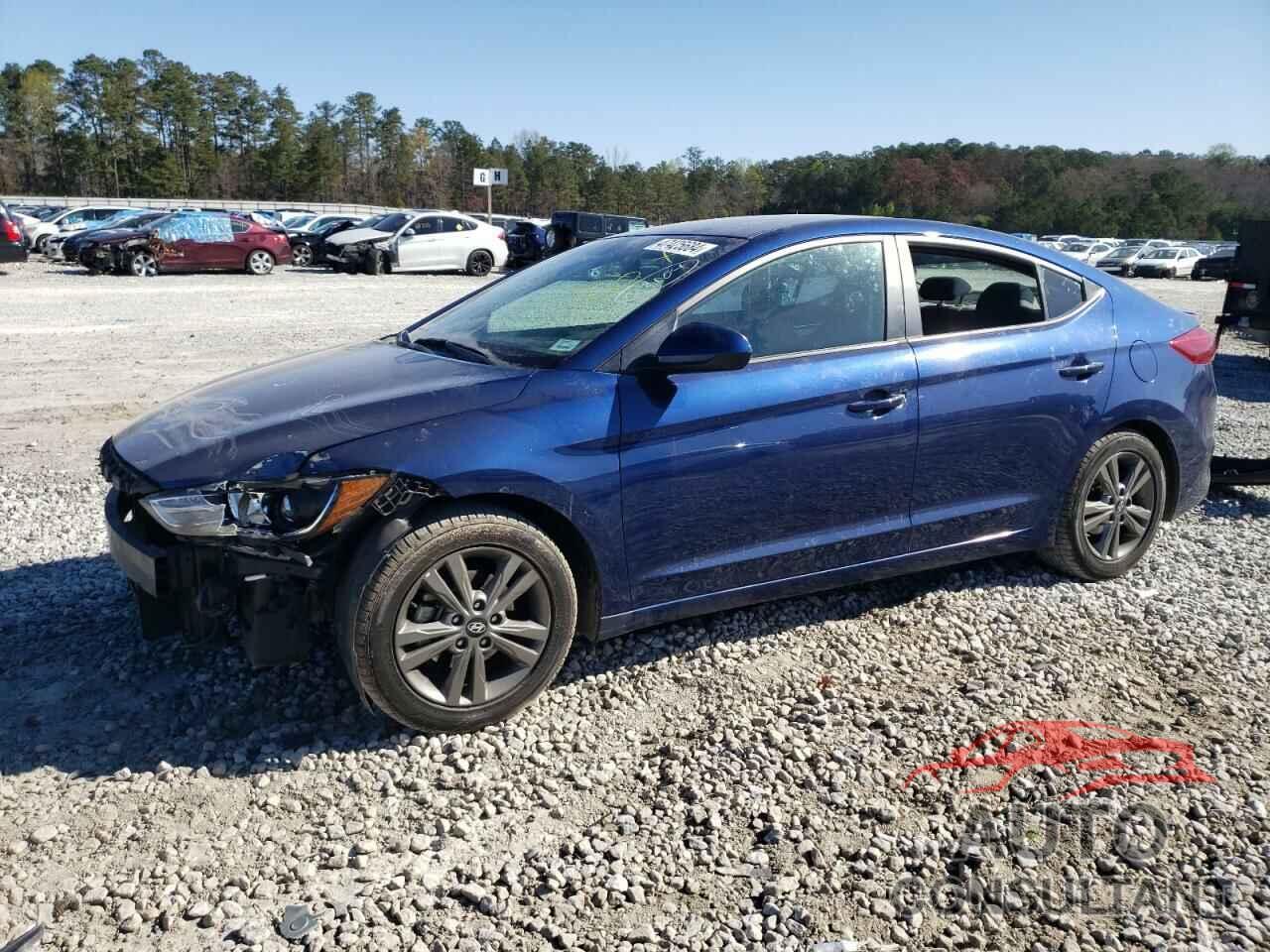 HYUNDAI ELANTRA 2018 - 5NPD84LF4JH254462