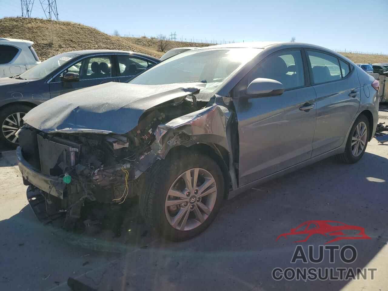 HYUNDAI ELANTRA 2017 - KMHD84LF7HU173192
