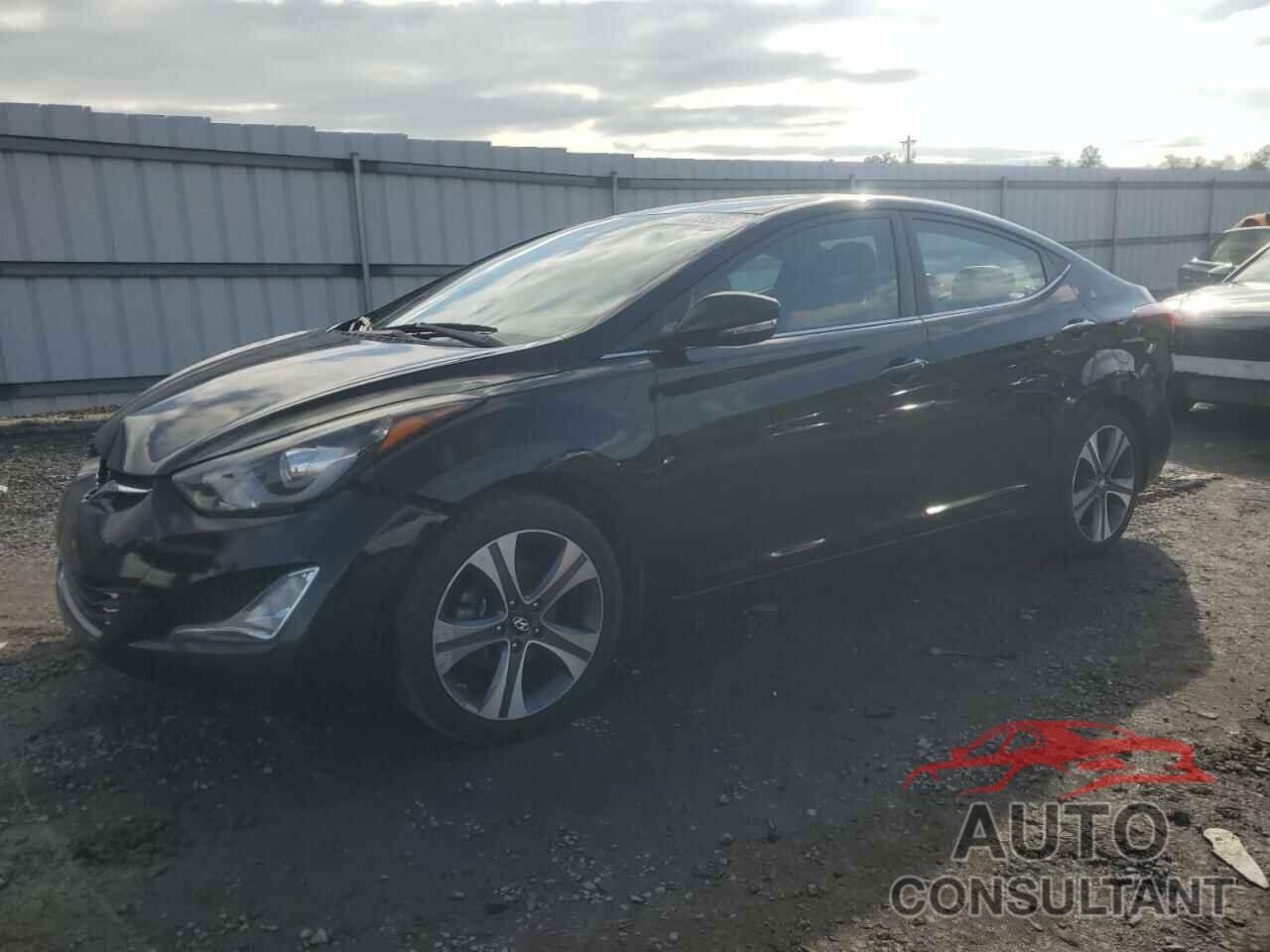HYUNDAI ELANTRA 2014 - KMHDH4AH9EU121076