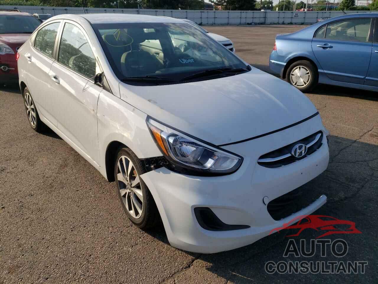 HYUNDAI ACCENT 2017 - KMHCT4AE8HU369792