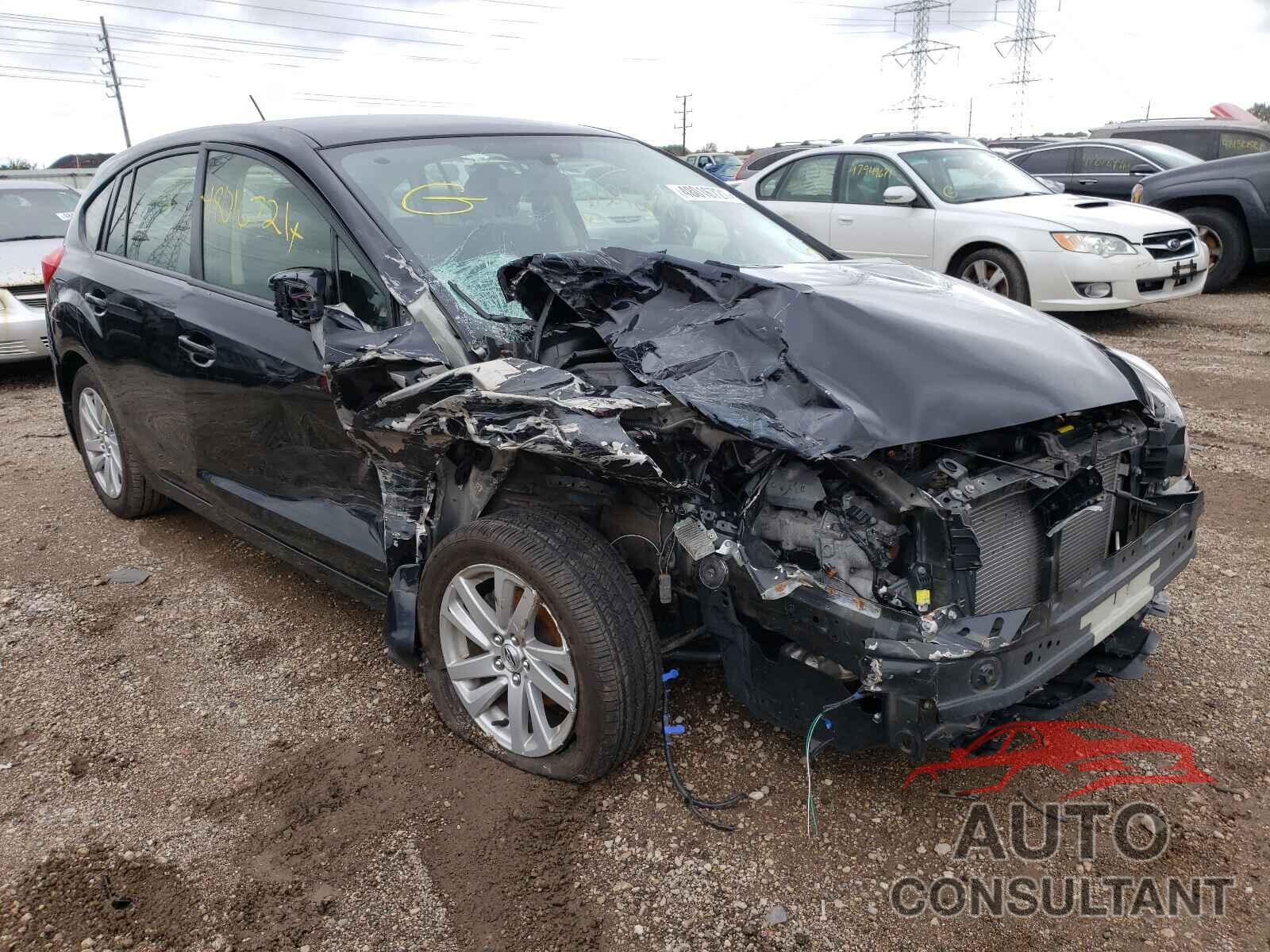 SUBARU IMPREZA 2016 - JF1GPAB67G8321018