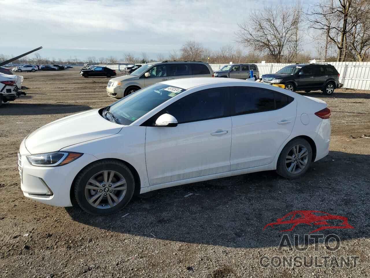 HYUNDAI ELANTRA 2017 - KMHD84LF7HU343888