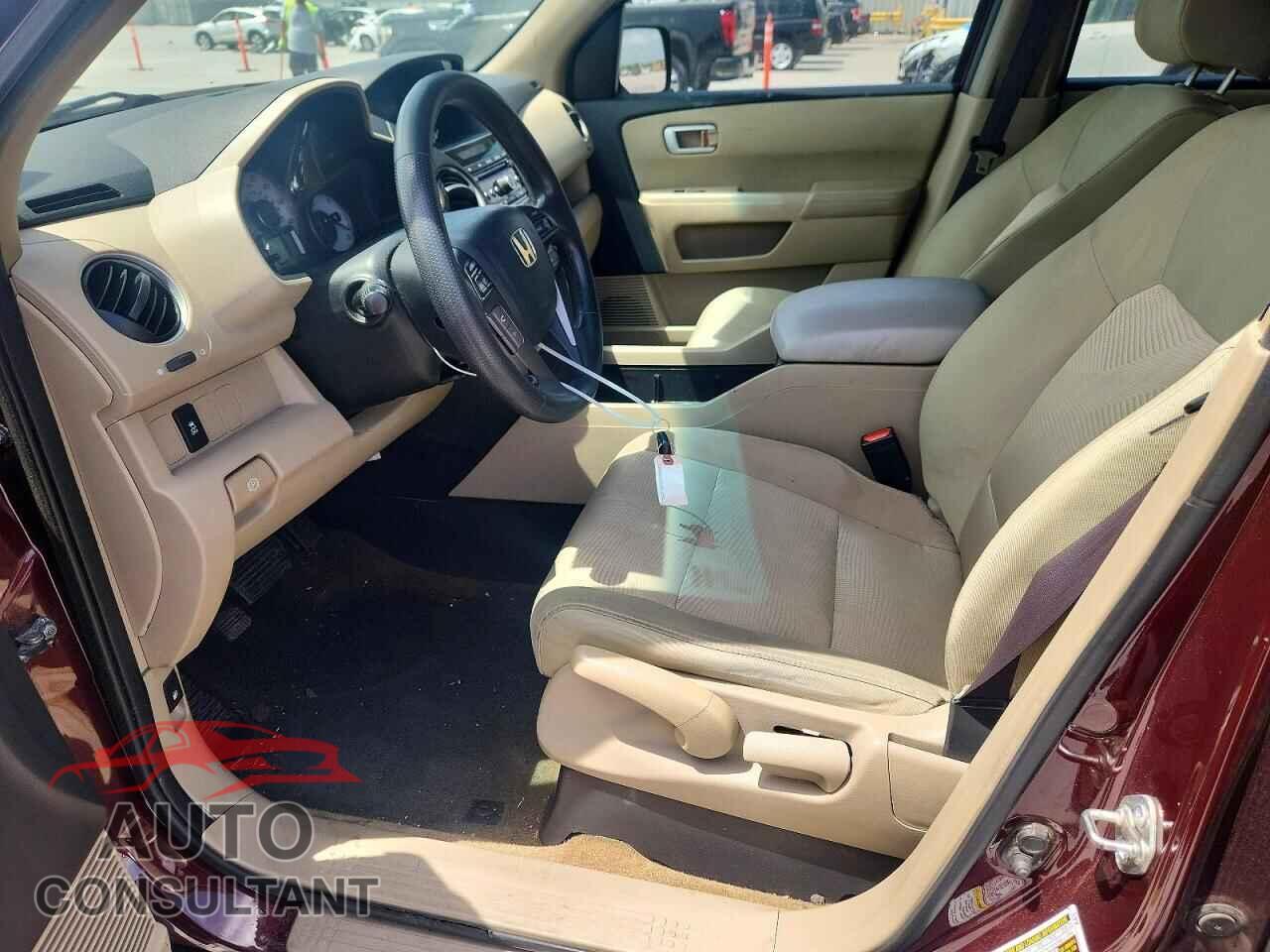 HONDA PILOT 2014 - 5FNYF3H20EB018953