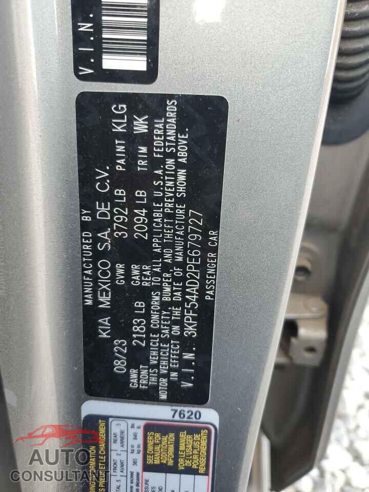 KIA FORTE 2023 - 3KPF54AD2PE679727