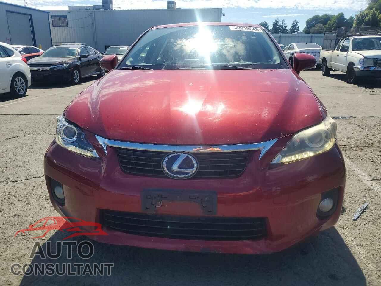 LEXUS CT 200 2011 - JTHKD5BH4B2007682