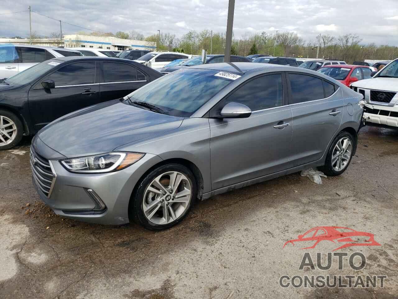 HYUNDAI ELANTRA 2017 - KMHD84LF4HU282421