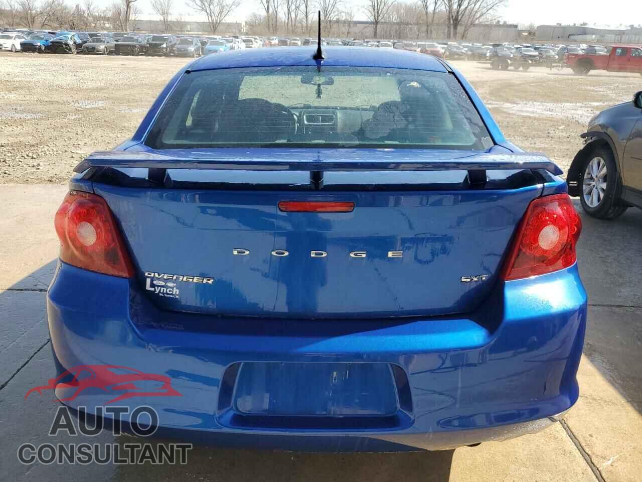 DODGE AVENGER 2012 - 1C3CDZCB8CN183341