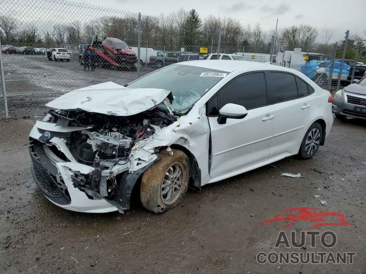 TOYOTA COROLLA 2022 - JTDEAMDE7N3013978