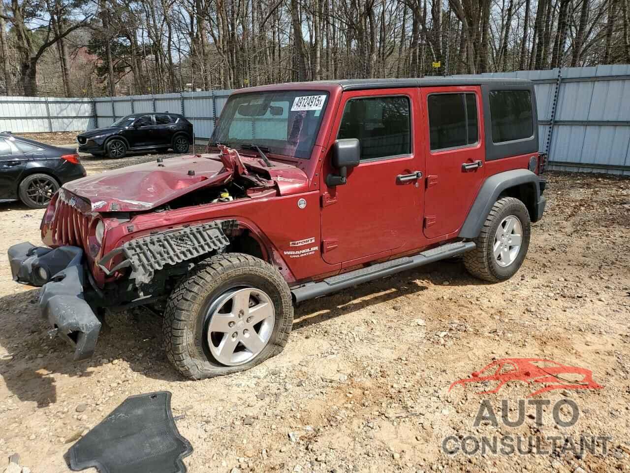 JEEP WRANGLER 2012 - 1C4BJWDG4CL135047