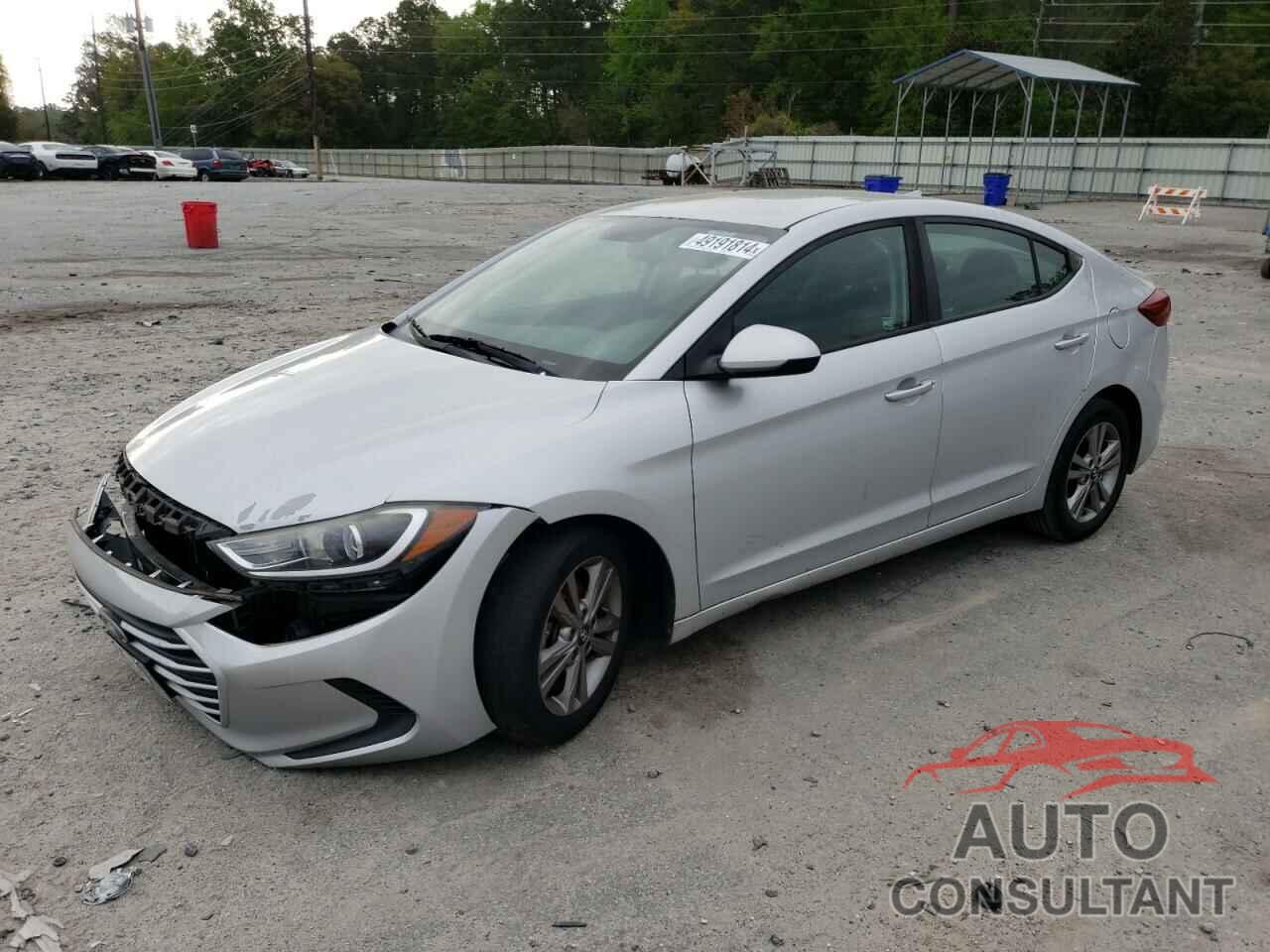 HYUNDAI ELANTRA 2018 - KMHD84LF9JU522424