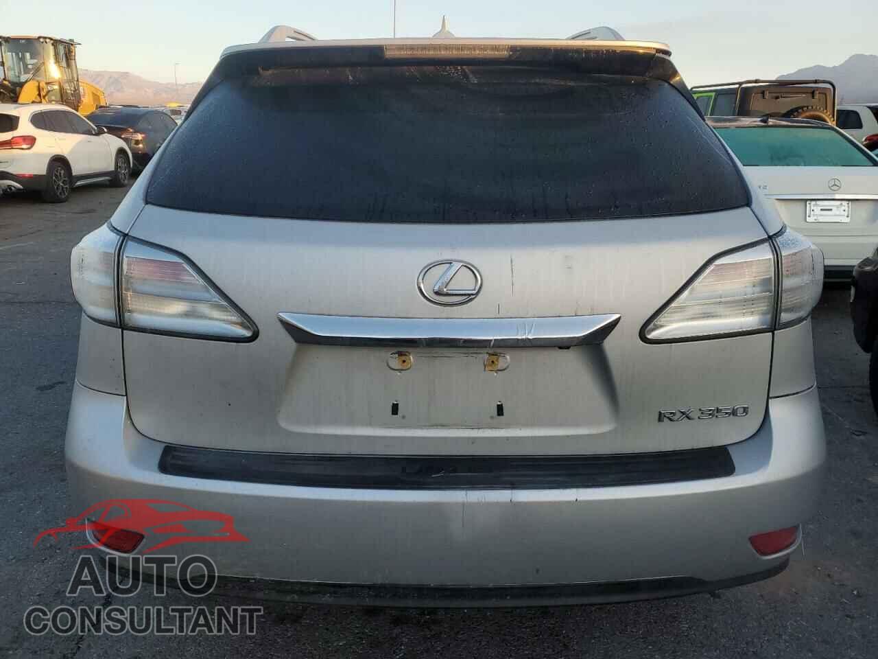 LEXUS RX350 2011 - 2T2BK1BA2BC097561