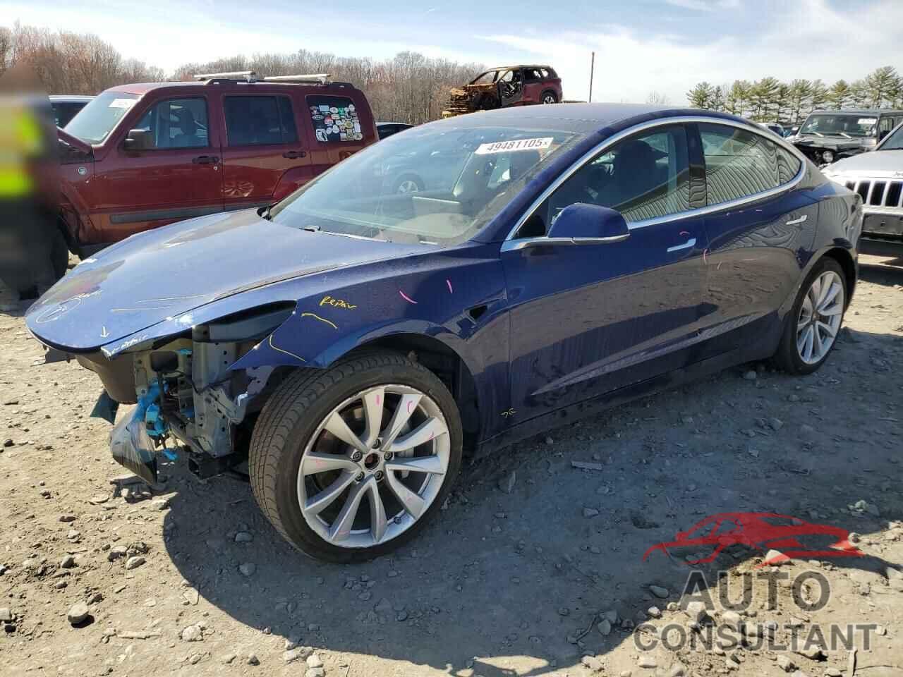 TESLA MODEL 3 2018 - 5YJ3E1EB2JF133814