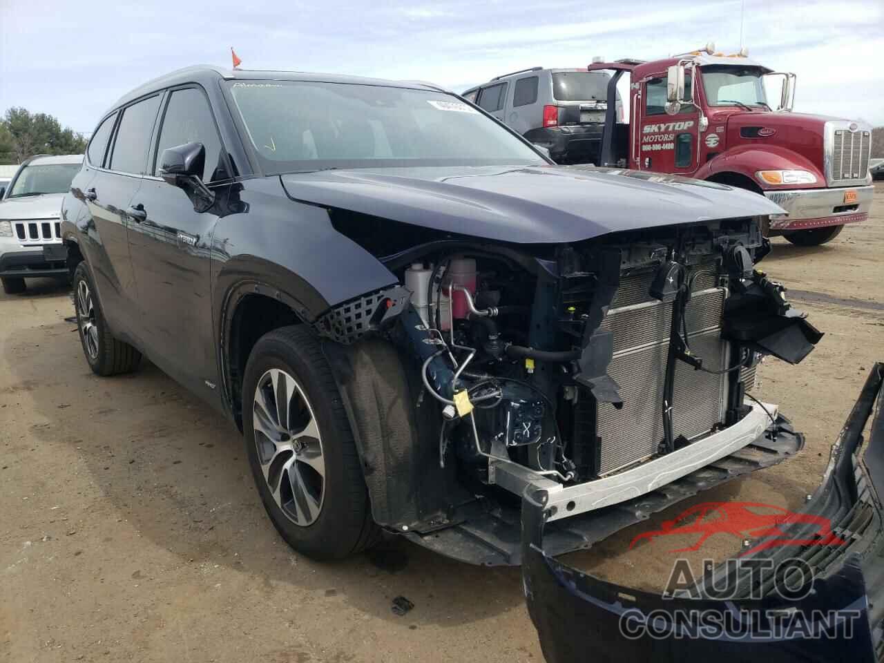 TOYOTA HIGHLANDER 2021 - 5TDGBRCH9MS526788