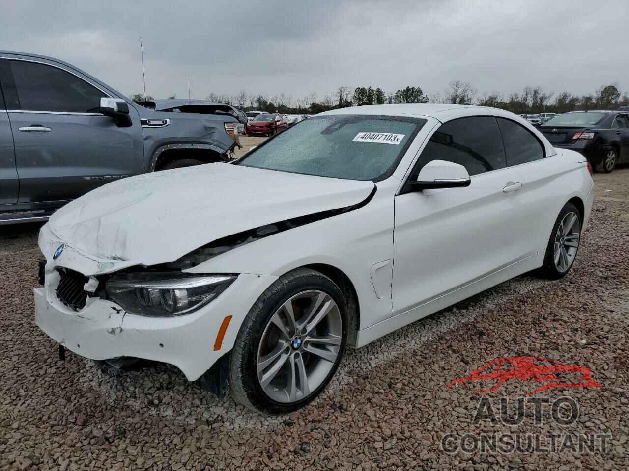 BMW 4 SERIES 2018 - WBA4Z1C52JEC72705