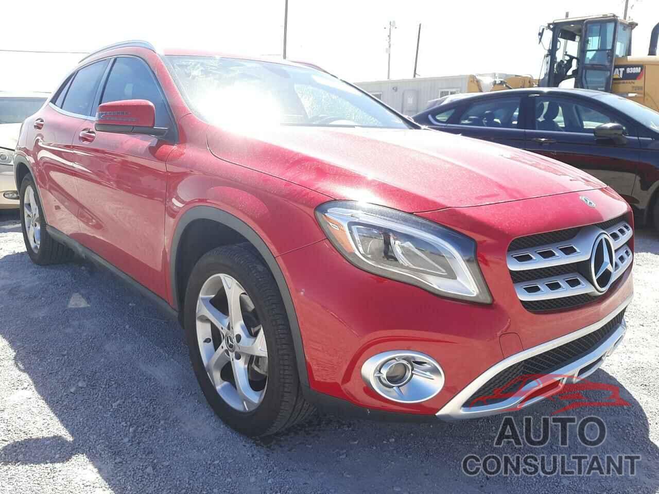 MERCEDES-BENZ GLA-CLASS 2019 - WDCTG4GB2KU008503