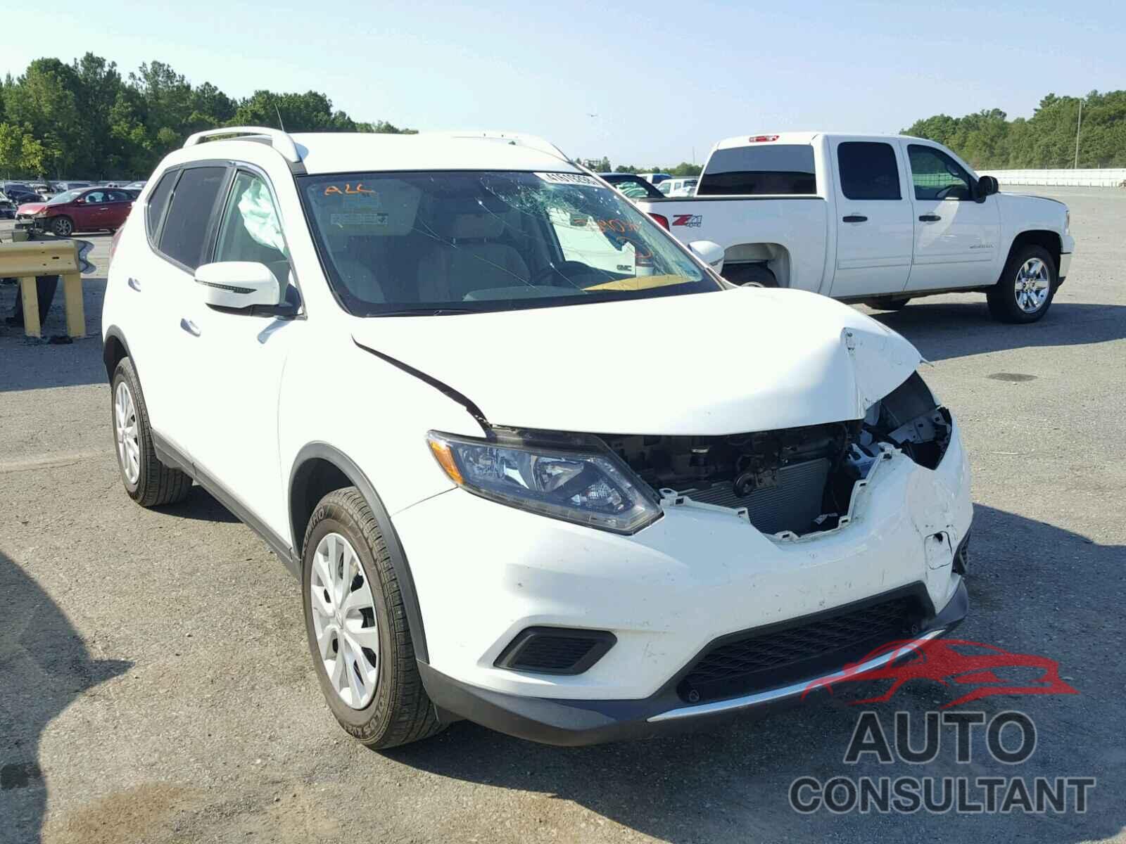 NISSAN ROGUE S 2016 - KNMAT2MT8GP729036