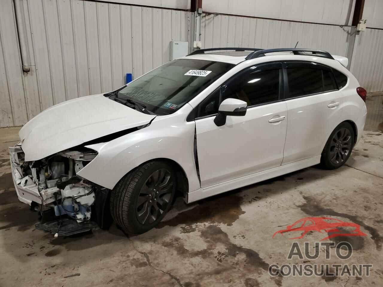 SUBARU IMPREZA 2016 - JF1GPAP64G8274698