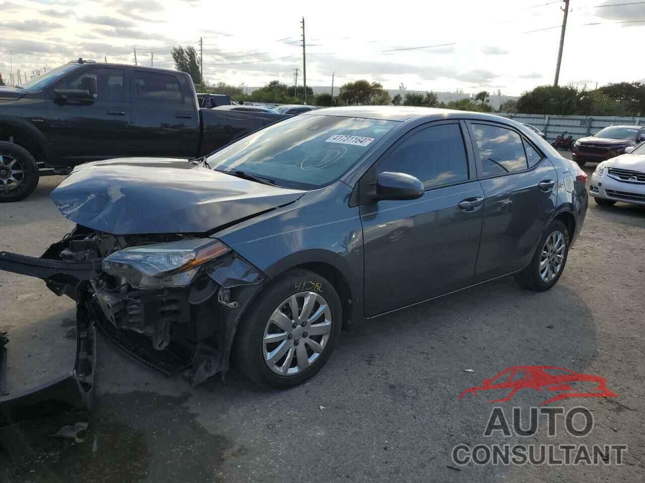 TOYOTA COROLLA 2017 - 2T1BURHE7HC809367
