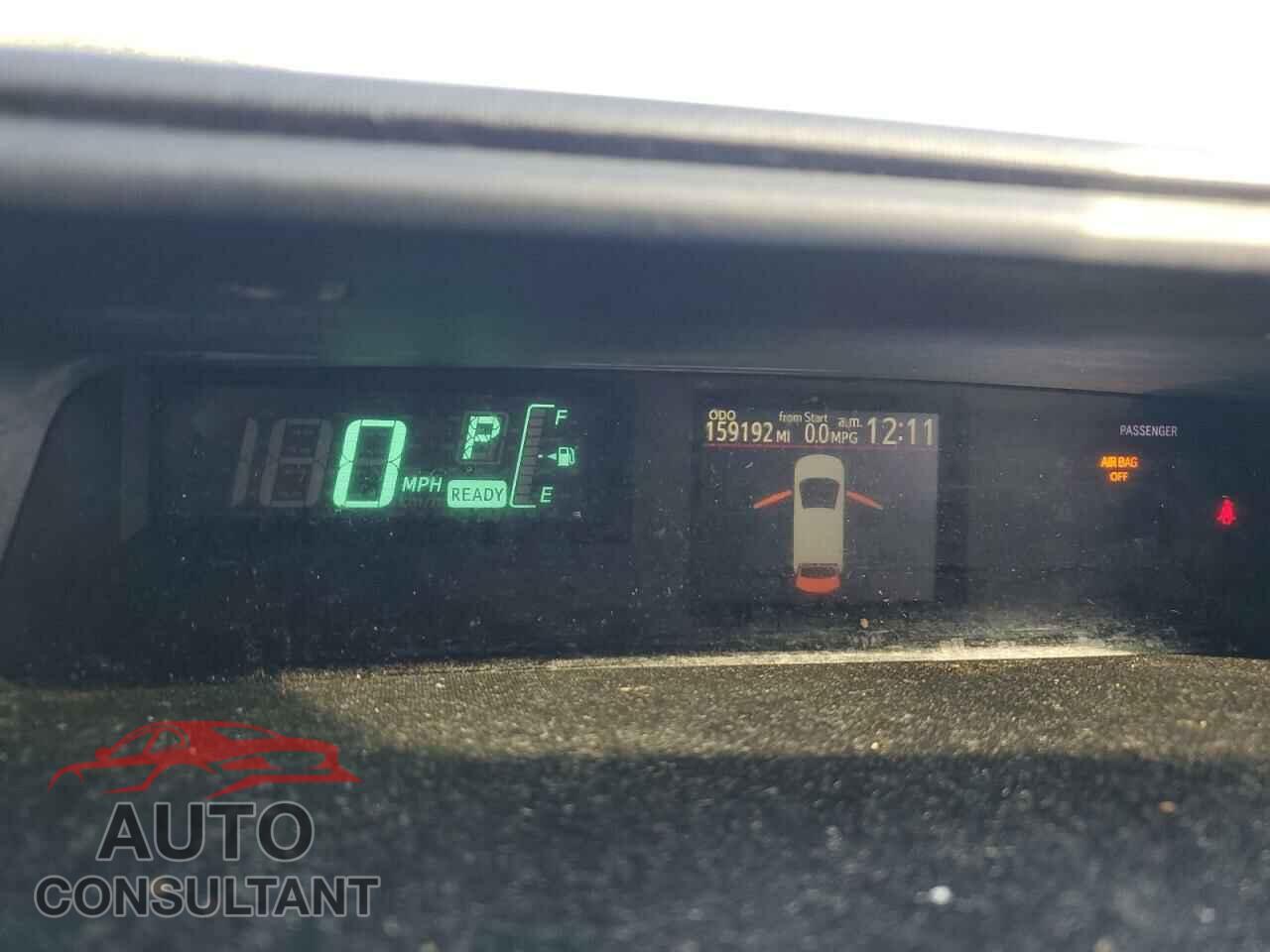 TOYOTA PRIUS 2012 - JTDKDTB32C1015555